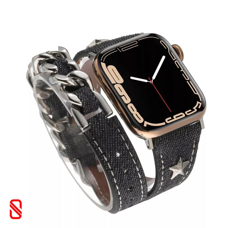بند اپل واچ هرمس کارتیر Cartier Hermes جین